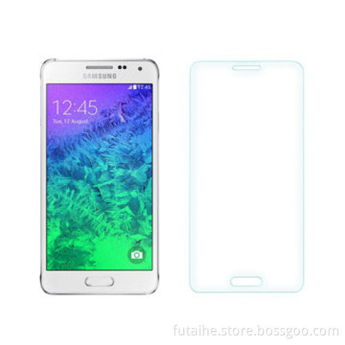 Clear tempered glass screen guard for Samsung Galaxy AlphaNew